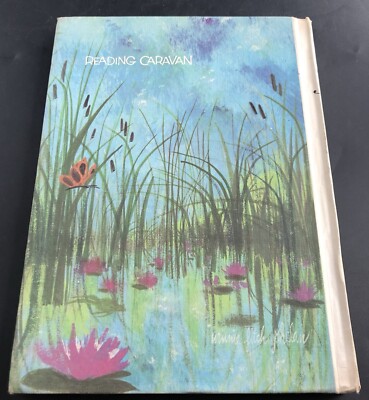 Sky Blue Reading Caravan HC 1968 Paul A Witty Mildred Hoyt Bebell Reading Vg6