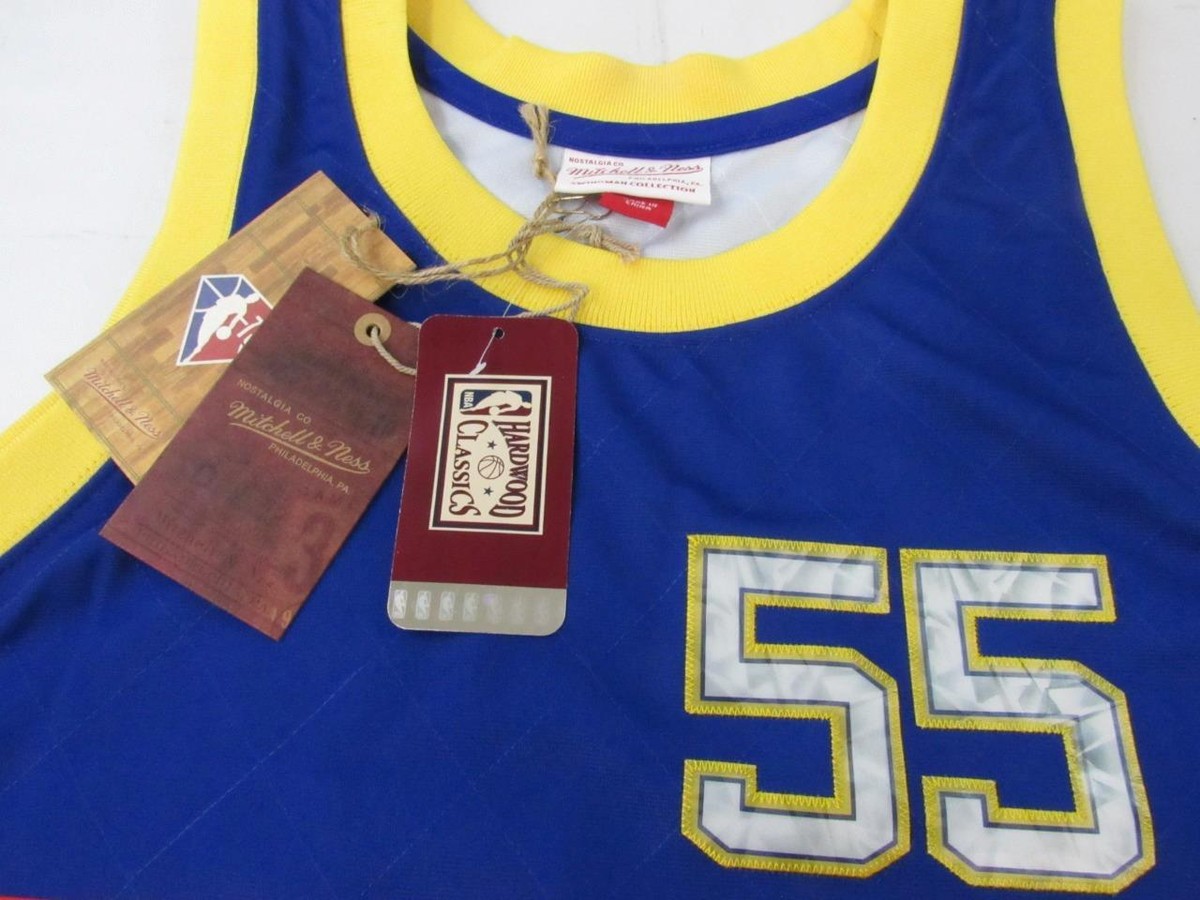 Mitchell & Ness デンバー ナゲッツ ムトンボ 55番 ジャージ Dikembe Mutombo #55 Nuggets Mens Mitchell & Ness Swingman