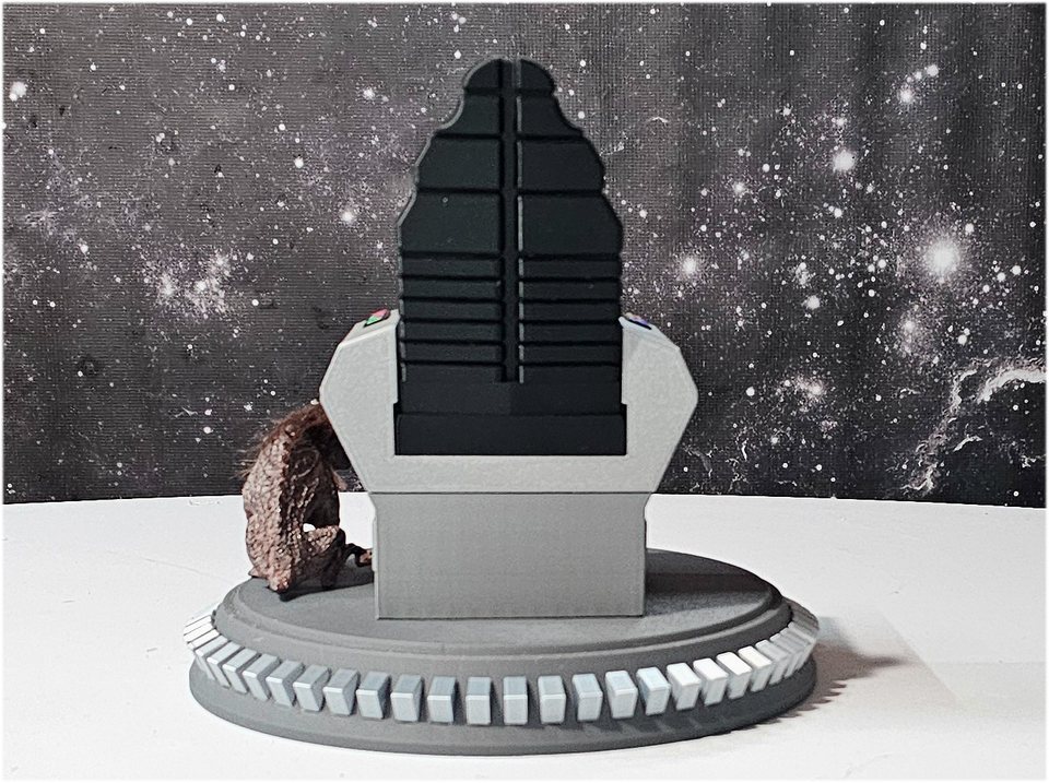 Star Trek III Search for Spock Kruge Command Chair for Sixth 1:6 1/6 ...