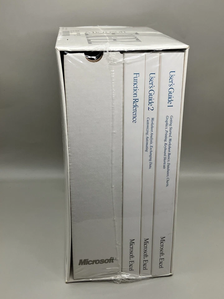Microsoft Excel 4.0 for Macintosh Box Set SEALED Promo Vintage PC - Image 4 of 4