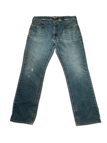 Ariat Mens Jeans M5 Slim Straight 40x34 - Picture 2 of 4
