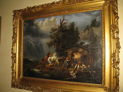 H.B., circa 1840 museum work!!!  Before the Thunderstorm