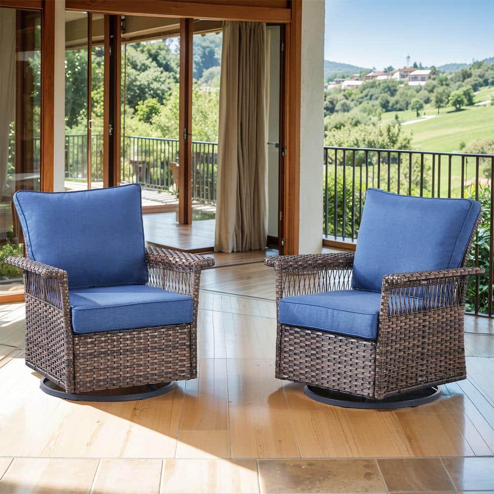 椅子(チェア)・スツール ACME Furniture / WICKER EASY CHAIR NAVY ACME Furniture WICKER EASY CHAIR / アクメファニチャー