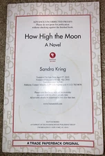 How High the Moon-Advance Uncorrected Proof PB