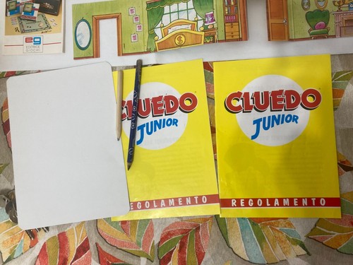 CLUEDO JUNIOR EG 1993 - GIOCO IN SCATOLA VINTAGE DISNEY. - Foto 14 di 24
