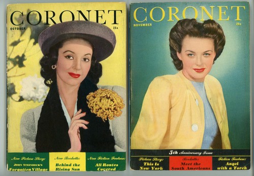 Gemischtes Set 16 Ausgaben Coronet Digest Magazine 1937 1938 1941 1943 Zweiter Weltkrieg - Bild 9 von 10