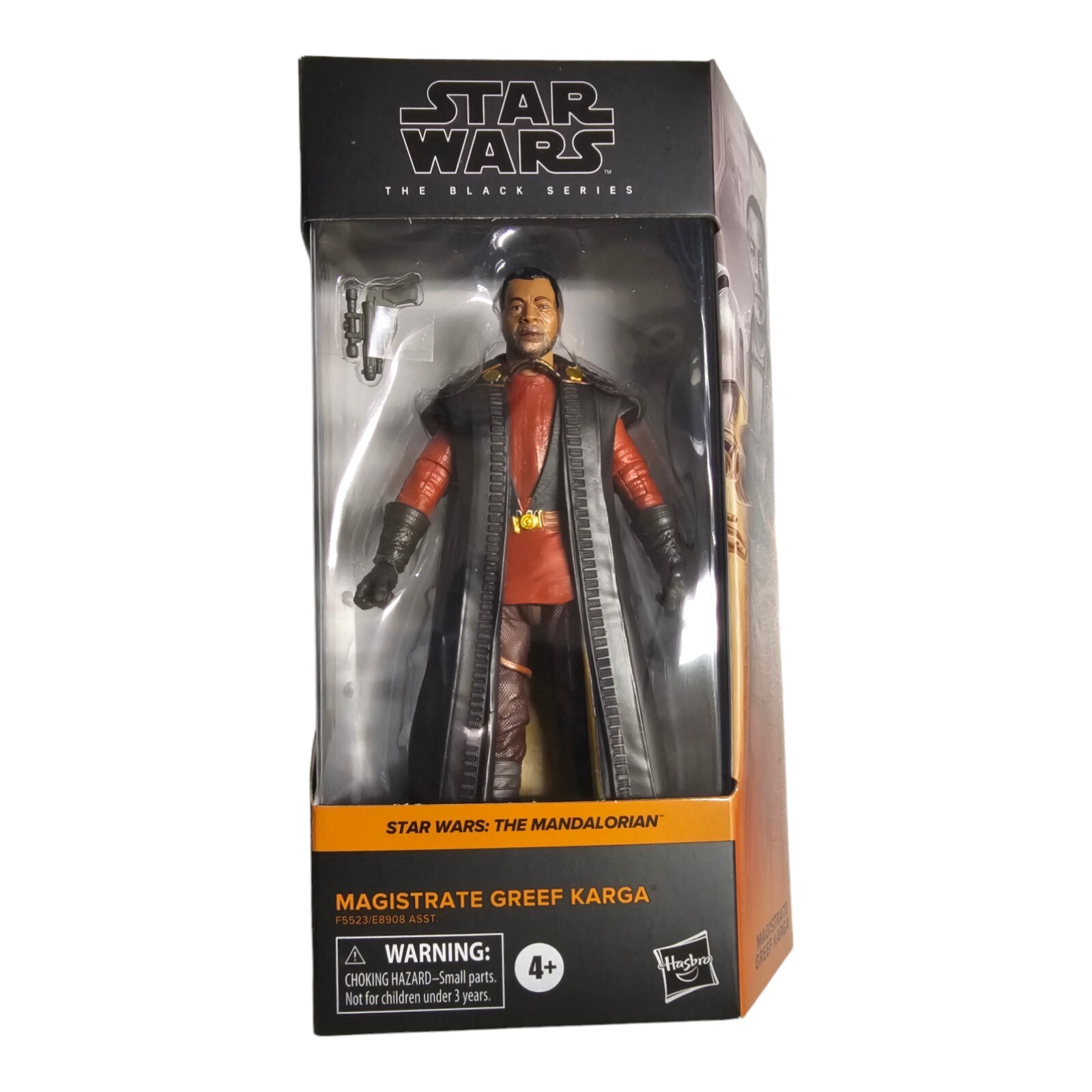 Star Wars The Mandalorian Magistrate Greef Karga 6" Figure 2022 Black Series