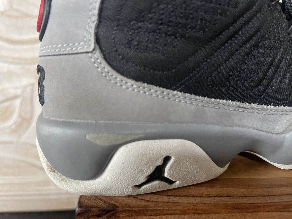 Nike Air Jordan 9 Retro Particle Grey Black GS 302359-060