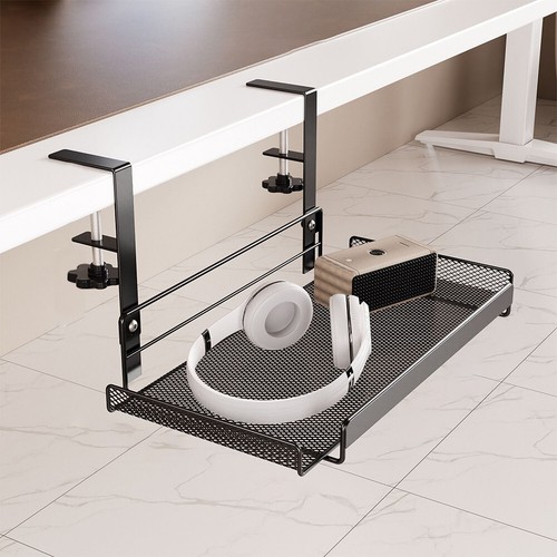 Desk Cable Organizer Tray Heavy Duty Under Desk Cord Organizer for Desk Kitchen - Afbeelding 6 van 10