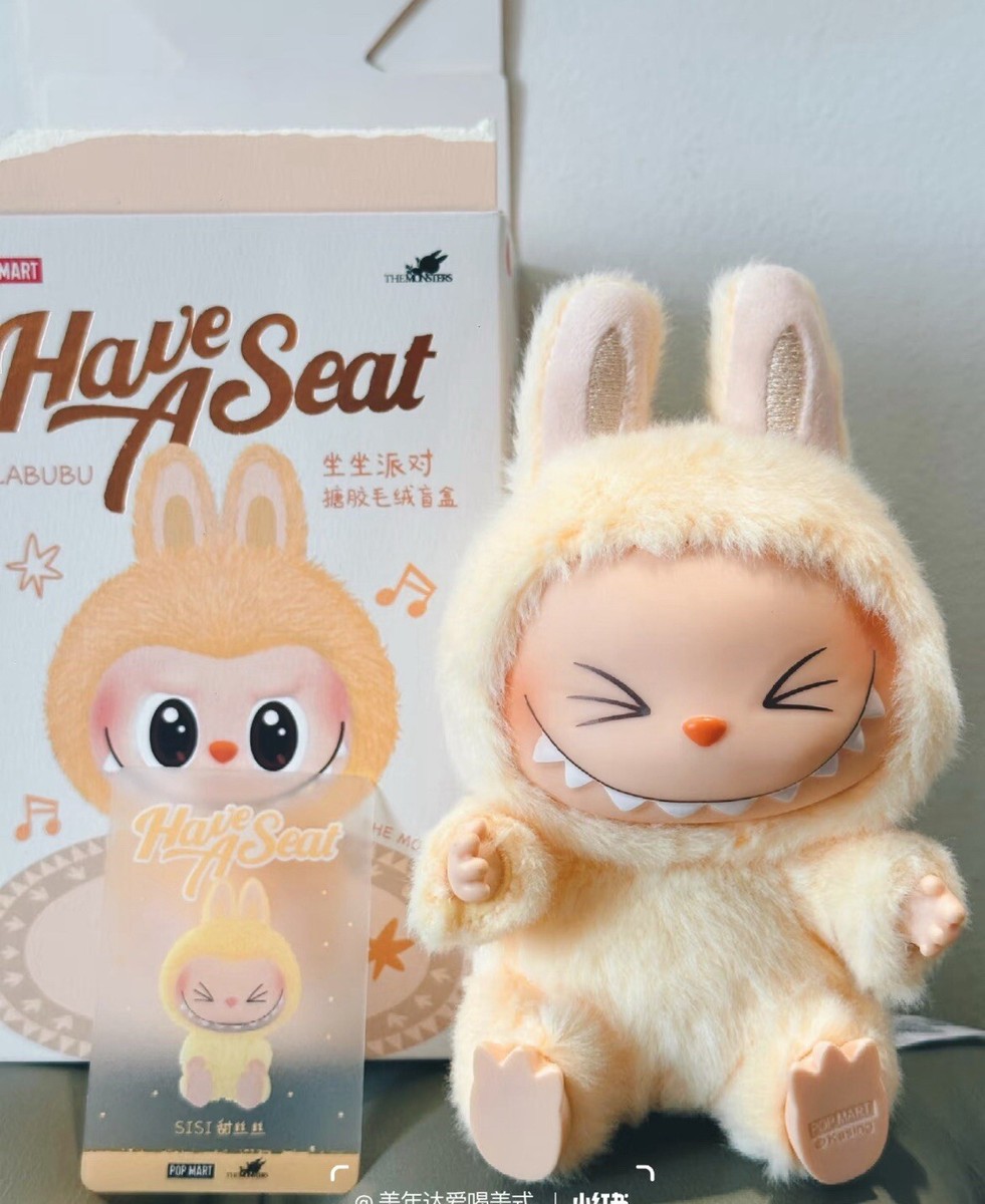 LABUBU Have A Seatシリーズ　SISI SISI - Labubu THE MONSTERS - Have a Seat Vinyl Plush by