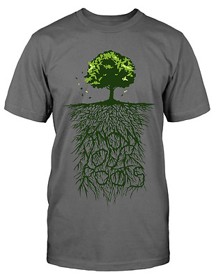 Lebensbaum T-Shirt Magie Tree of Life Fun Yggdrasil Natur Wildnis Stammbaum Kult