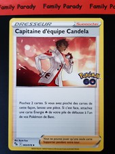 Capitaine d'équipe Candela 065/078 Carte Pokemon EB10.5 Pokemon Go neuve Françai