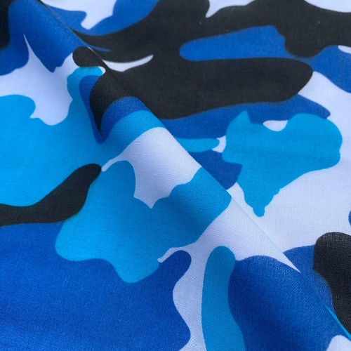 Vestido de camuflaje estampado para niños artesanal tela novedosa para niños | por medio metro - Imagen 18 de 31