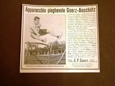 Vintage Collectors Advertising Goerz Anschutz Jump Photo Lens