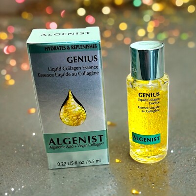 ALGENIST GENIUS Liquid Collagen Essence 0.22 Us Fl Oz New In Box