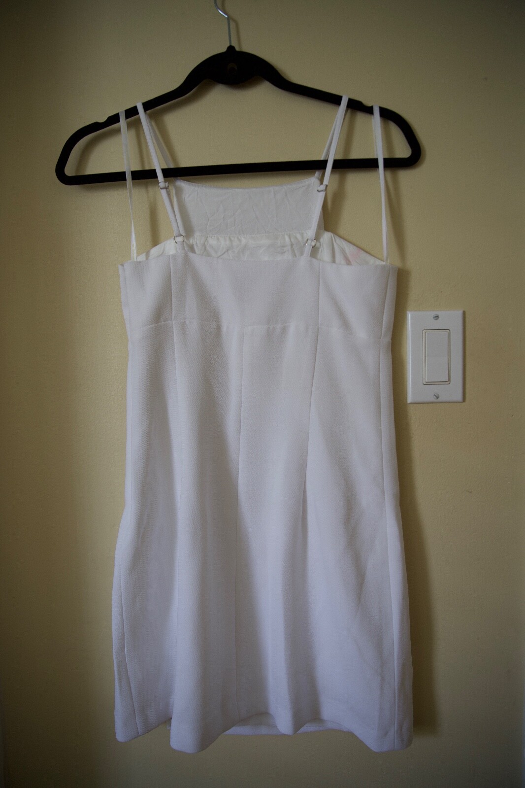BCBGeneration White High neck Strapless Mini dres… - image 2