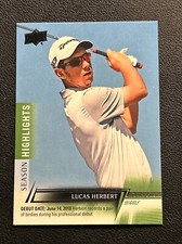 2024 Upper Deck Golf LUCAS HERBERT Season Highlights #59