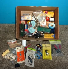 Audio/Ham Radio Tech & Electronic DIY'ers Junk Drawer in a Box NOS Parts #3