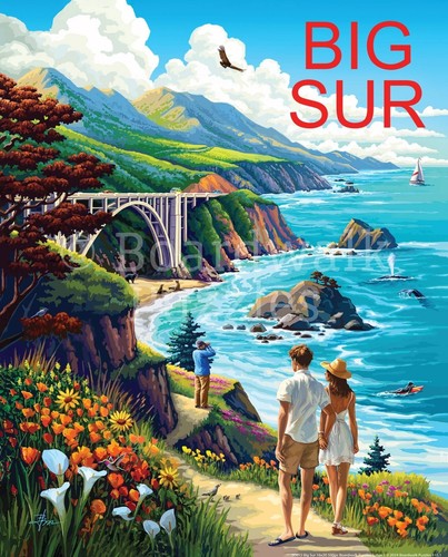 Big Sur 500 Piece Jigsaw Puzzle Boardwalk New - Picture 3 of 3