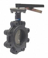Milwaukee Valve HL232B Butterfly Valve,Lug Style,Size 6 In