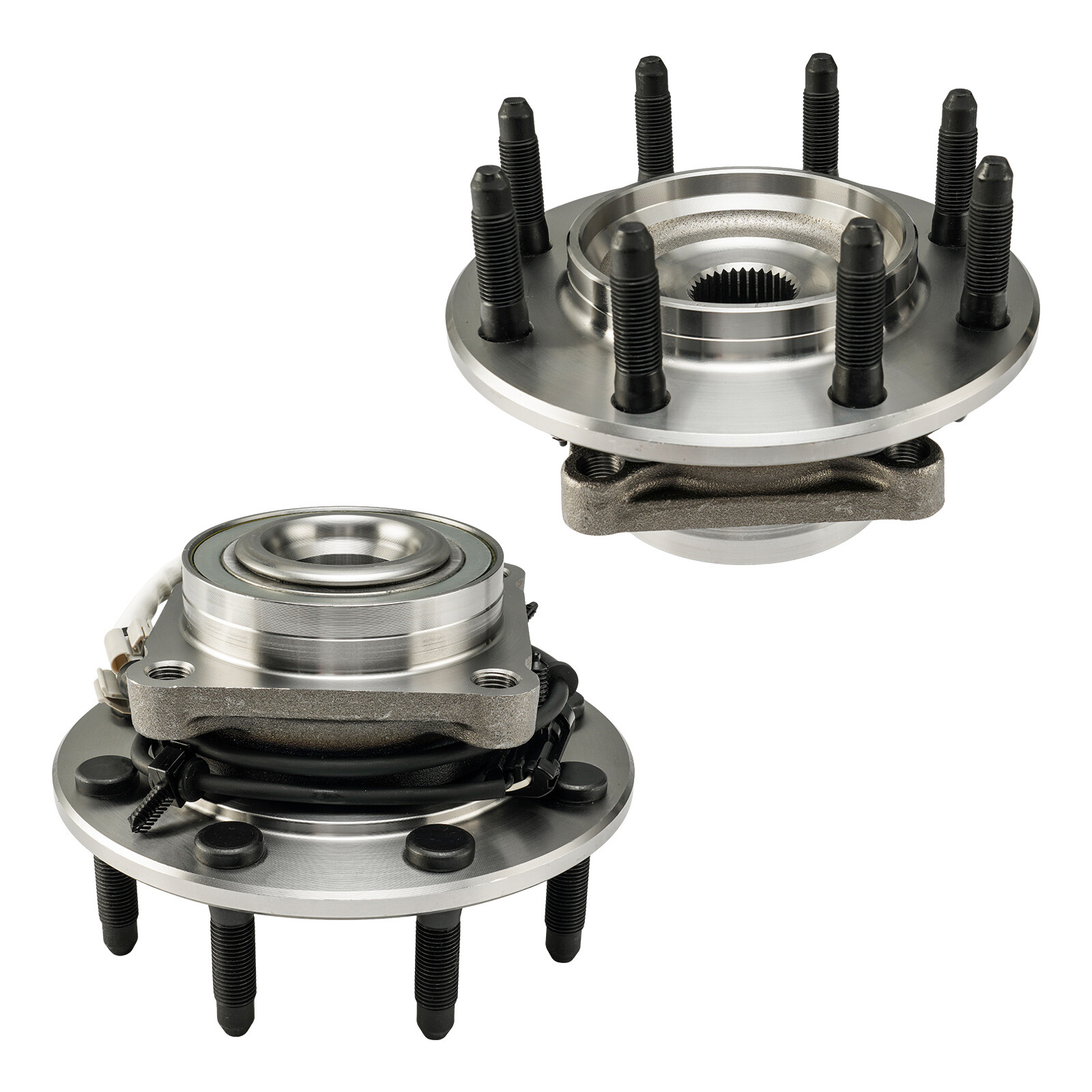 2x Front Wheel Bearing Hub Assembly For Sierra Silverado 1500 2500 HD 515086