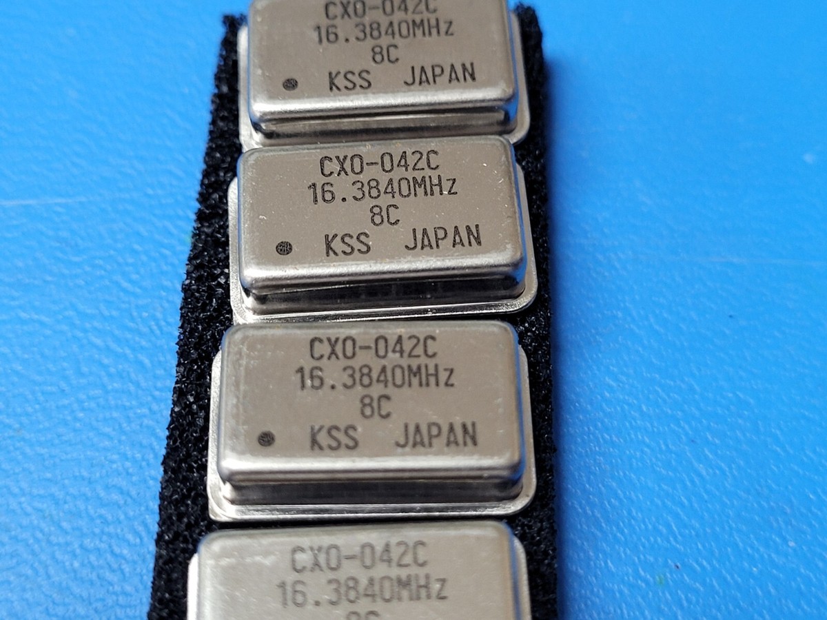 2 PCS) CXO-042C-16.3840MHz KSS 16.3840MHz Crystal Clock