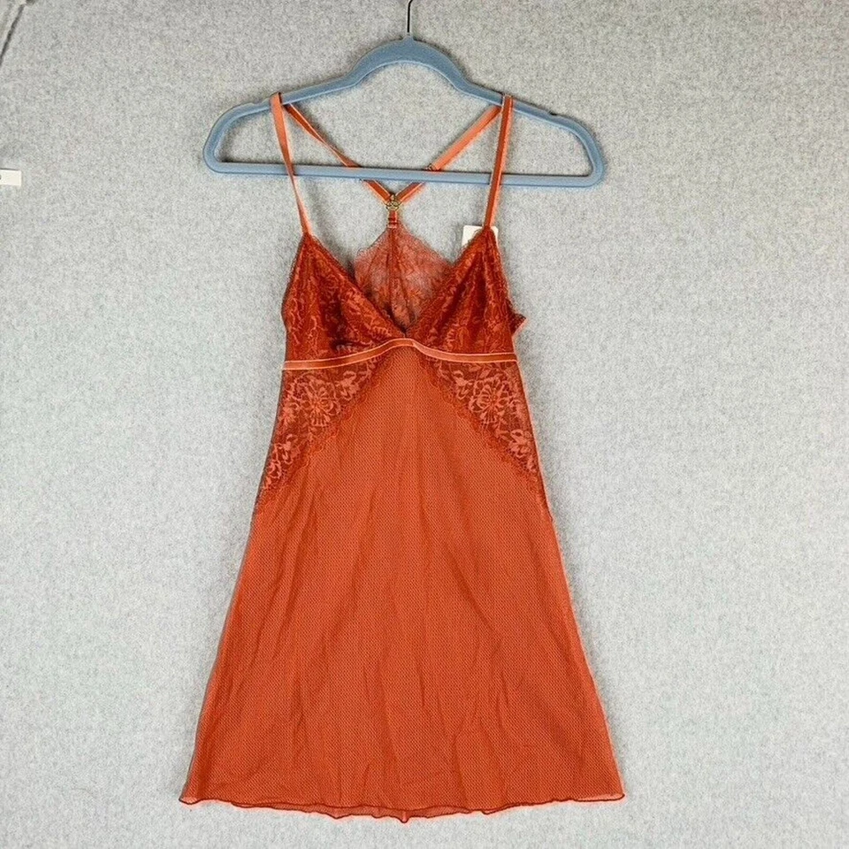 Nuevo camisón b.tempt'd mujer pequeño encaje encuentro chemise 931204 de Wacoal nuevo con etiquetas Foto 3 de 4