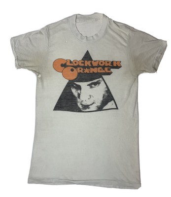 Vintage 70s A CLOCKWORK ORANGE MOVIE T 