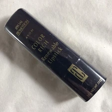 Vintage Avon Color Rich Renewable Lipstick  .13 oz NOS Sealed Golden Glaze