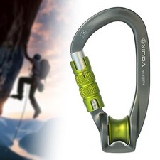 Climbing Pulley Carabiner Clip for Outdoor Activities Climbing Traveling