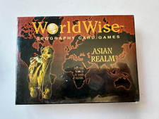 NEW World Wise Geography Card Games - Asian Realm