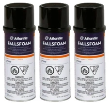 3- Pack Black Expanding Pond Waterfall Foam Sealant (3) 12 oz cans - 36 oz