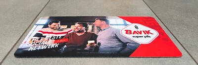 TAPIS DE BAR BEER BELGIAN BEAR BAVIK SUPER PILS THE BEST SOCIAL NETWORK N°2