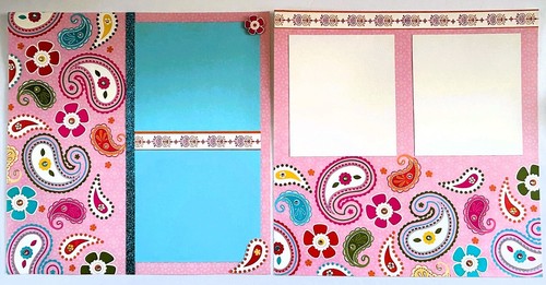 22 HANDMADE PREMADE 12x12 SCRAPBOOK PAGES FAMILY FRIEND LIFE THEMES EMBELLISHED - Picture 8 of 14
