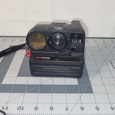 Vintage Polaroid Pronto Land Camera Sonar One Step With Manual UNTESTED AS-IS