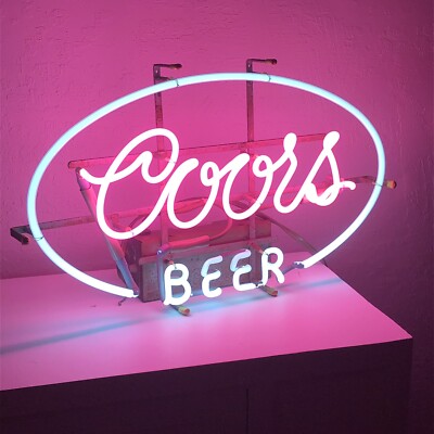 Coors Light ネオン看板　ネオンサイン　ネオンライト　ビンテージ s-l400.jpg