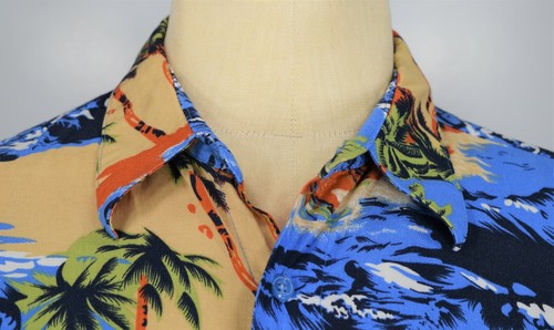 Puritan Ocean Beach Men's Size 2XLT Casual Button Front Shirt - Picture 6 of 11