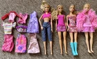 Vintage Barbie Dolls And Clothes