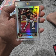 2025 Topps Series 1 - Gunnar Henderson #65 Rainbow Foilboard