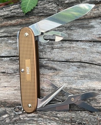 Swiss Army Knife, L.E. Pioneer X Terra Brown, Victorinox 0.8231