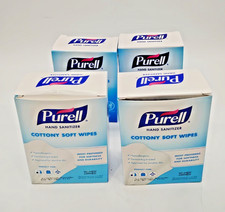 Purell Hand Sanitizer Cottony Soft Wipes 24 Individually Wrapped 4 Pack 96 Wipes