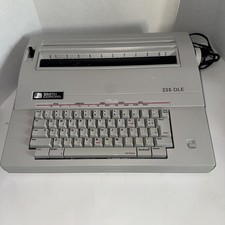 VINTAGE 1980'S SMITH CORONA 235 DLE PORTABLE ELECTRIC TYPEWRITER MODEL 5A thumbnail