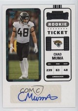 2022 Panini Contenders Rookie Ticket Chad Muma #181 Auto 01uy