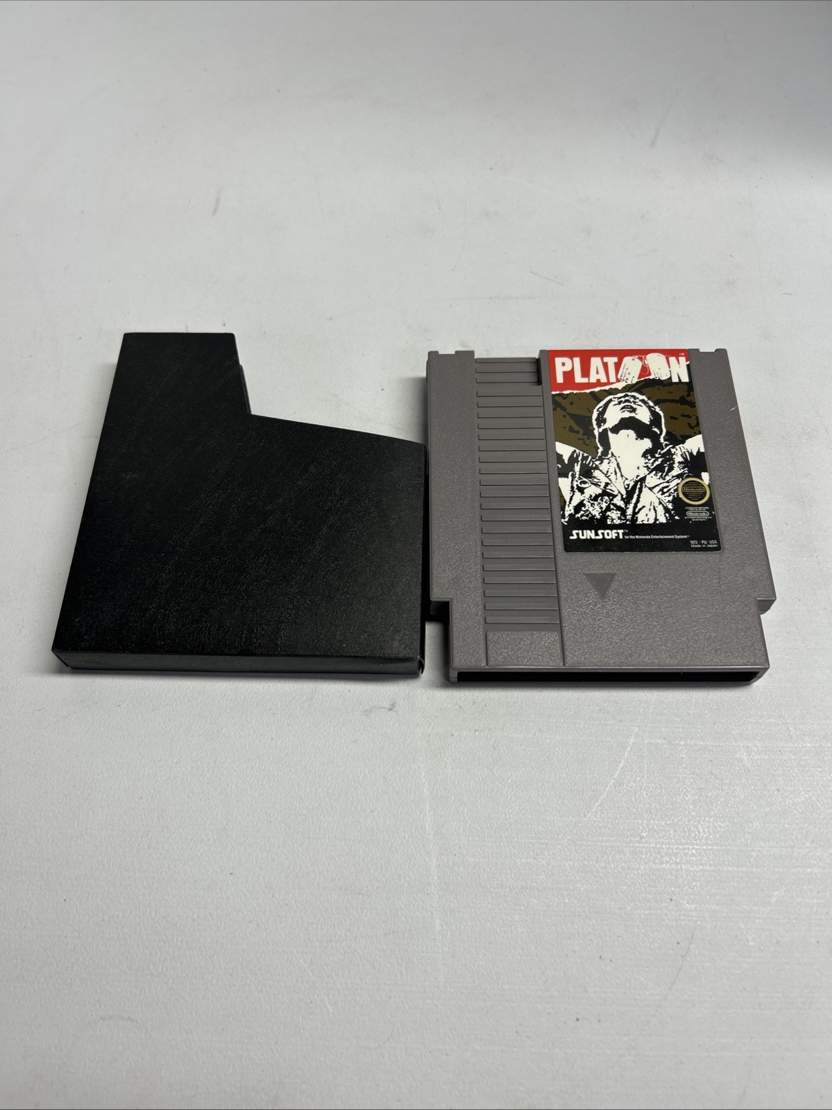 Platoon (Nintendo NES, 1988) – Authentic, Tested, Sunsoft