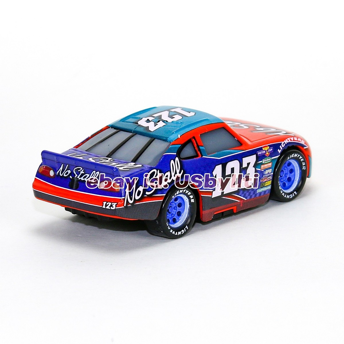 Display Model Vehicle Disney Pixar Cars No.123 Todd Marcus 1:55