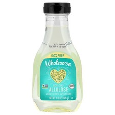 Wholesome Allulose 11.5 oz Liquid Sweetener  Keto, Zero Calorie, Non-GMO