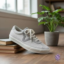 NWOT Vans Sport Low Suede Sneakers Atmosphere Grey Men 6.5 / Women 8