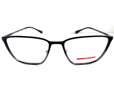 Authentic PRADA Sport VPS 51H U6U-1O1 Gray 54mm Men's Eyeglasses Frame