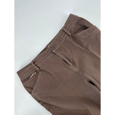 Lauren Ralph Lauren Womens Brown Cotton Blend Zipper Pockets Pants Size 8P