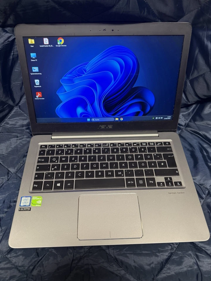 Asus UX310U 13 Zoll i5-Gen.7 Win11 GeForce 940MX 128GB SSD+1000GB 16GB RAM